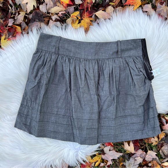 Jupe Lolë Noir Et Gris Taille M - Occasion Très Bon état - Style Mini